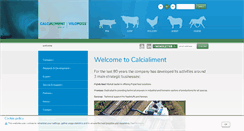 Desktop Screenshot of calcialiment.com
