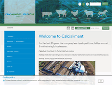 Tablet Screenshot of calcialiment.com
